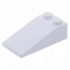 LEGO tetőelem 18°-os 4×2, fehér (30363)
